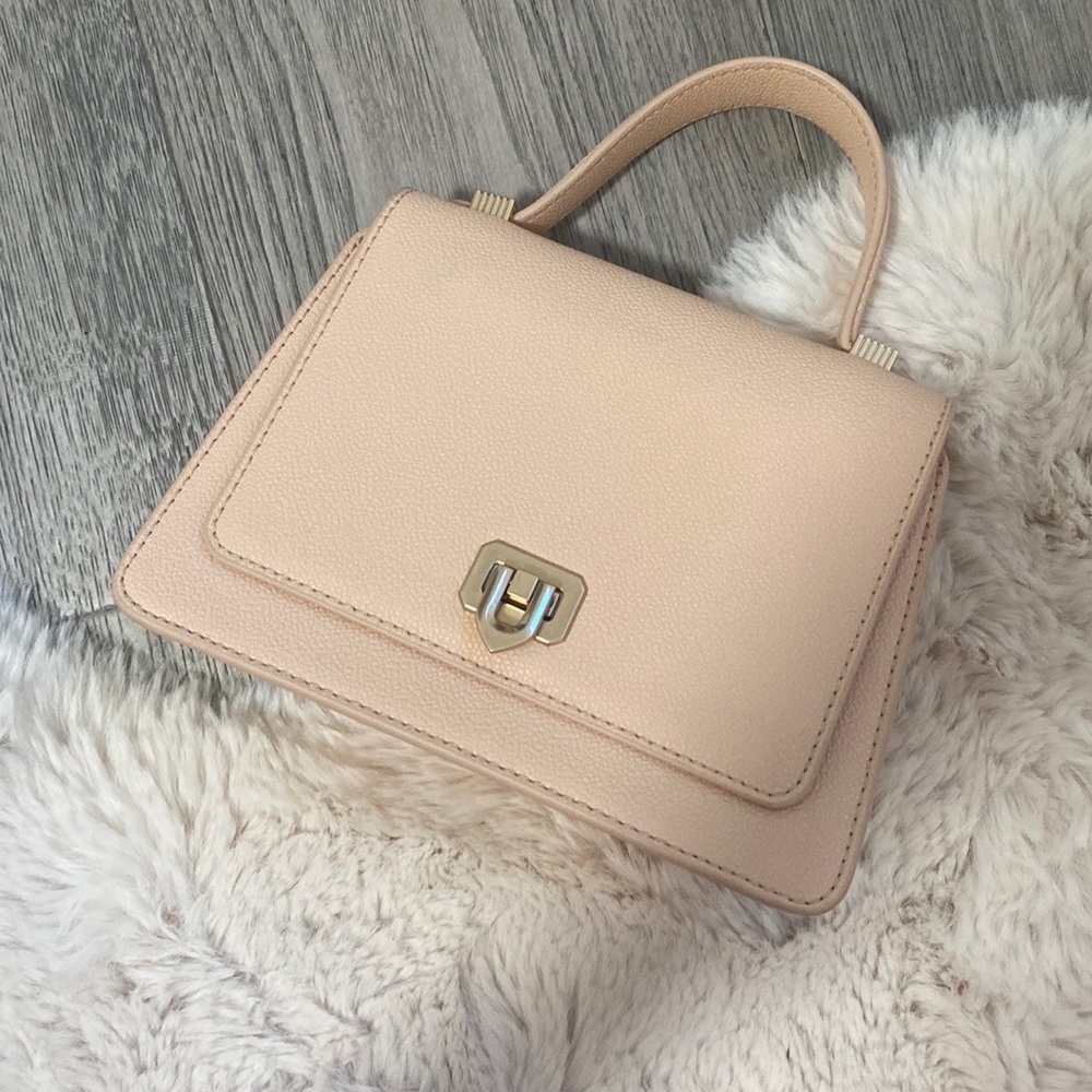 Charles and Keith pink mini bag